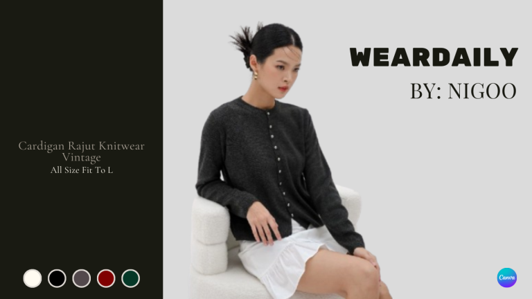 Cardigan Rajut Wanita