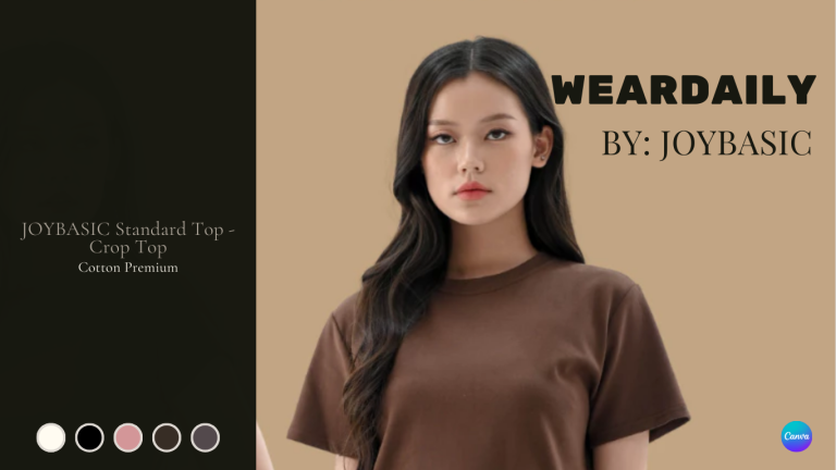 Kaos Polos Wanita Basic Premium Nyaman Dipakai Sehari-hari